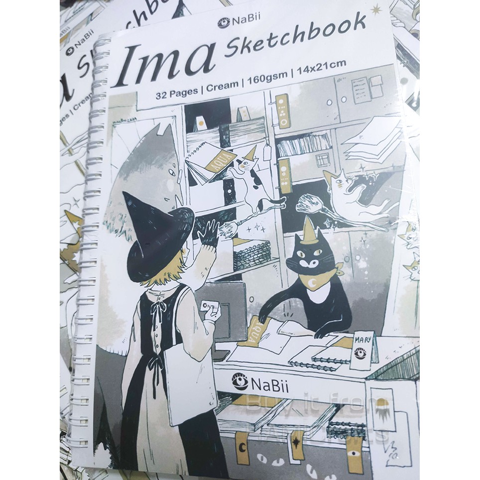 SẢN PHẨM MỚI - Nabii IMA SKETCHBOOK 160gsm