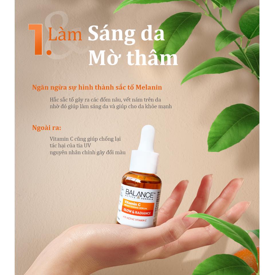 Tinh Chất  Sáng Da, Giảm Thâm VitaminC Balance Brightening Active Formula 30ml