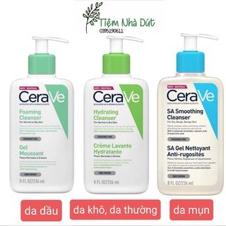 Sữa rửa mặt Cerave dịu nhẹ 236ml