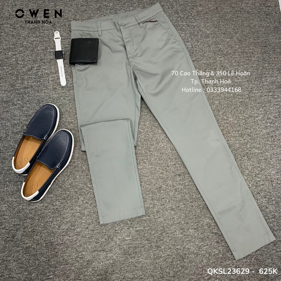 Quần kaki dài nam Owen  - Hàng mới về - QKSL23629