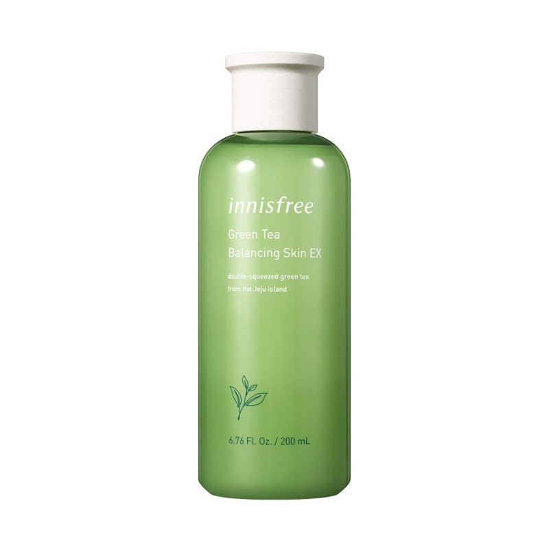 [Liên hệ trước khi đặt] Nước cân bằng dưỡng ẩm trà xanh innisfree Green Tea Balancing Skin EX 200ml