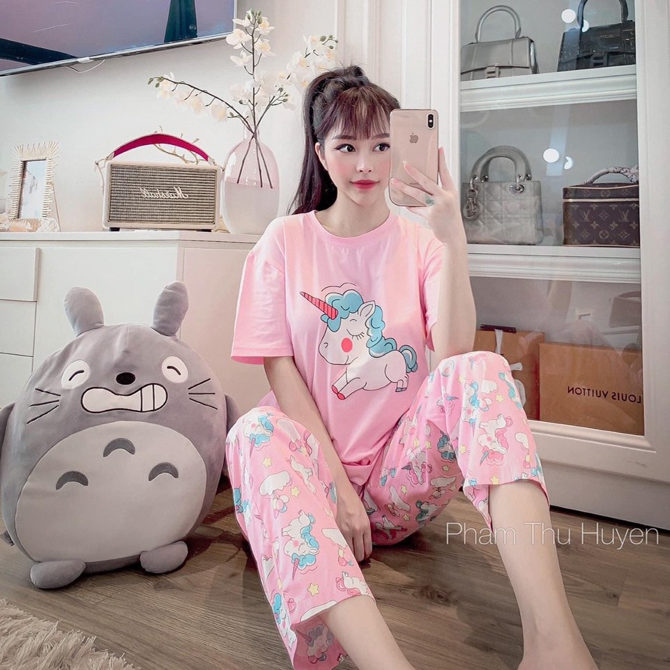 Bộ Ngủ Hoạt Hình Siêu Yêu Bộ Nữ Bộ Mặc Ở Nhà | BigBuy360 - bigbuy360.vn