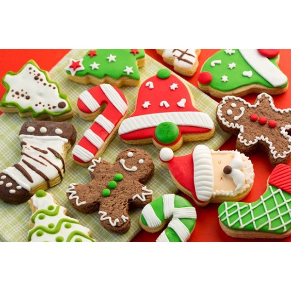 Khuôn Cutter cookies nhôm làm bánh quy