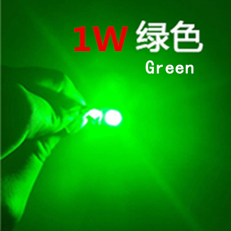 Bộ 10 đèn led 1w 3w 30mil 45mil 445nm 460nm xanh dương băng 480nm 630nm 660nm xanh lá 520nm 590nm