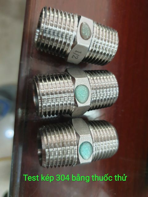 Kép Nối Dây Cấp Nước Thiết Bị Vệ Sinh 2 Đầu Ren Ngoài Inox, Ren 15, 21, 1/2.