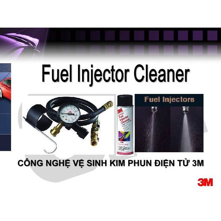 Dung dịch vệ sinh kim phun xăng 3M sử dụng với bộ kit chuyên dụng 3M Fuel Injector Cleaner PN08956 283g chamsocxe