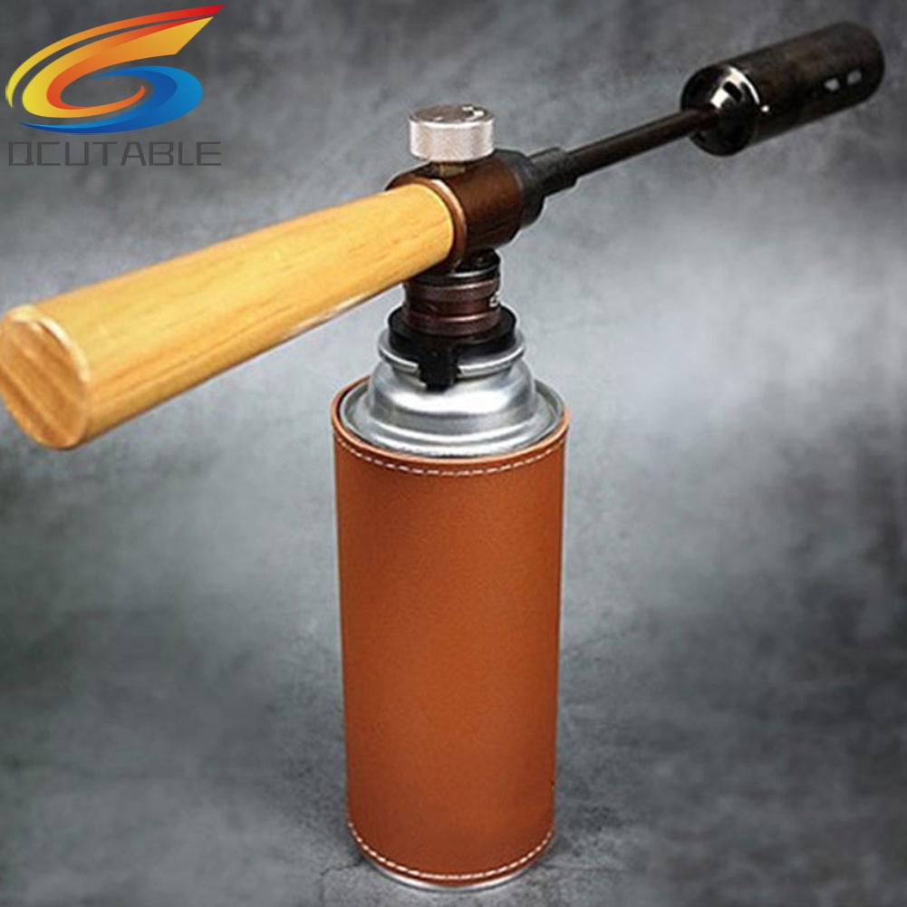 Vỏ da PU dài bảo vệ bình gas khi đi dã ngoại tùy chọn màu sắc