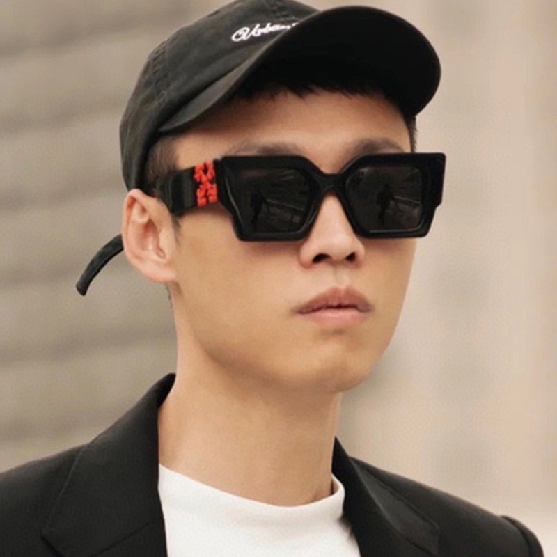 Kính Mát Gọng Vuông Phong Cách Hip Hop Thời Trang