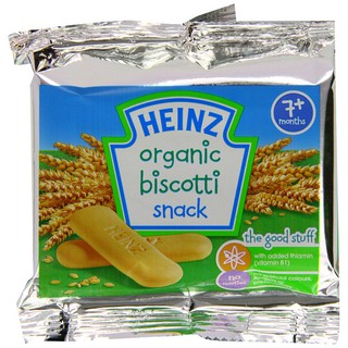 Bánh ăn dặm Heinz Biscotti (gói 60g) date mới t9/18