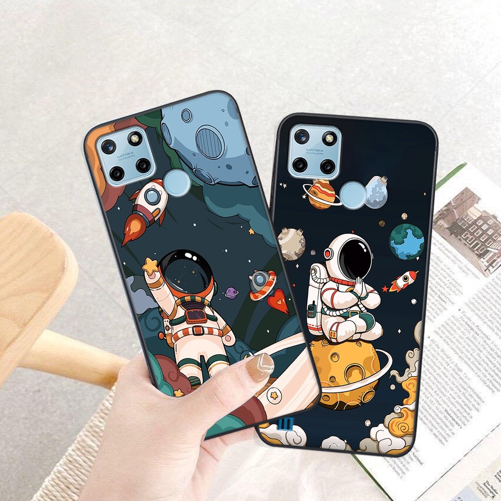 Ốp lưng Realme C25Y in hình Gấu nâu - hồng, Gấu Be@rick  cực CUTE, DỄ THƯƠNG