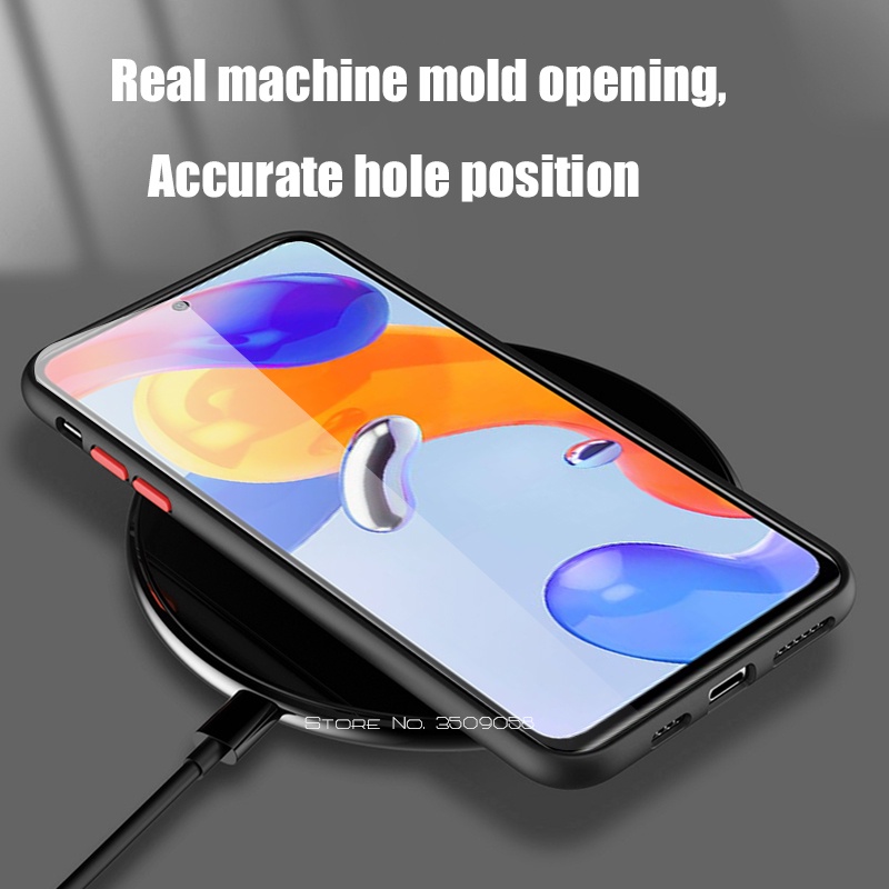 Camera Protection Phone Case Xiaomi Redmi Note 11 Pro + 5G Global Plus 4G 11S 11E  2022 Matte Translucent Shockproof Back Cover