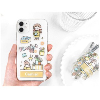 Hình dán trang trí / Sticker Infeel.Me Masking Tape kích thước 35x6cm