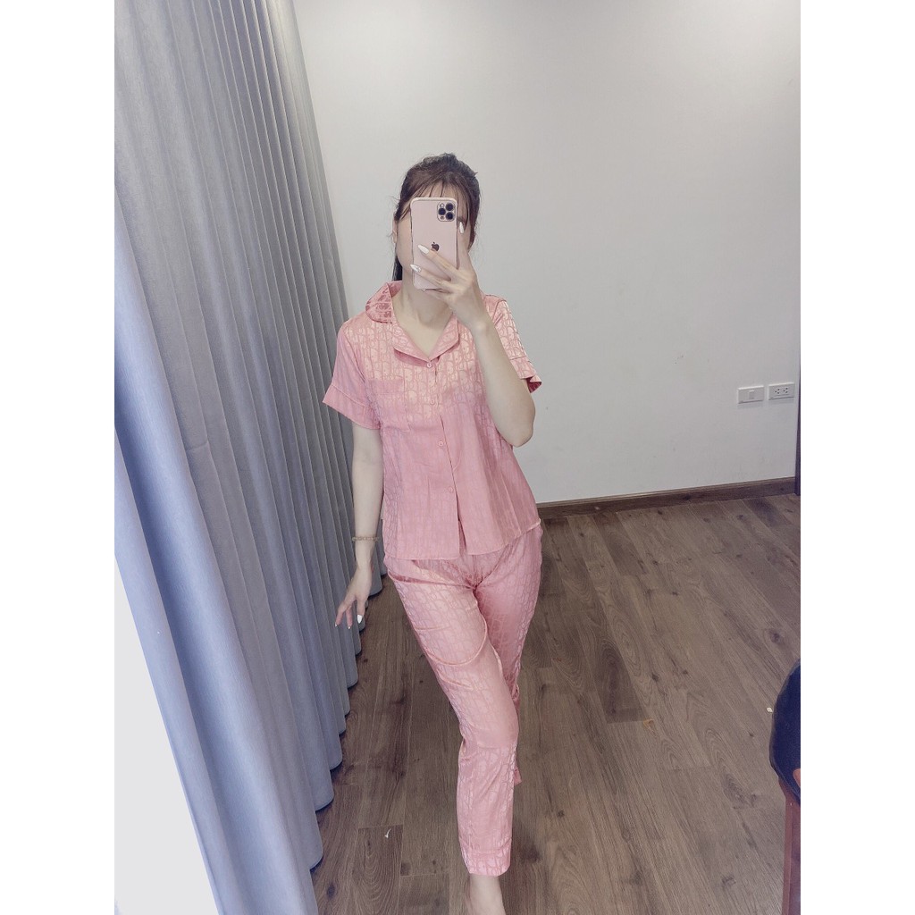 ( Xả Hàng Bán Lỗ) Bộ Đồ Pijama-Bộ Lụa satin Mặc Nhà Hàng Cao Cấp loại 1 {Ảnh Thật Sp] | BigBuy360 - bigbuy360.vn