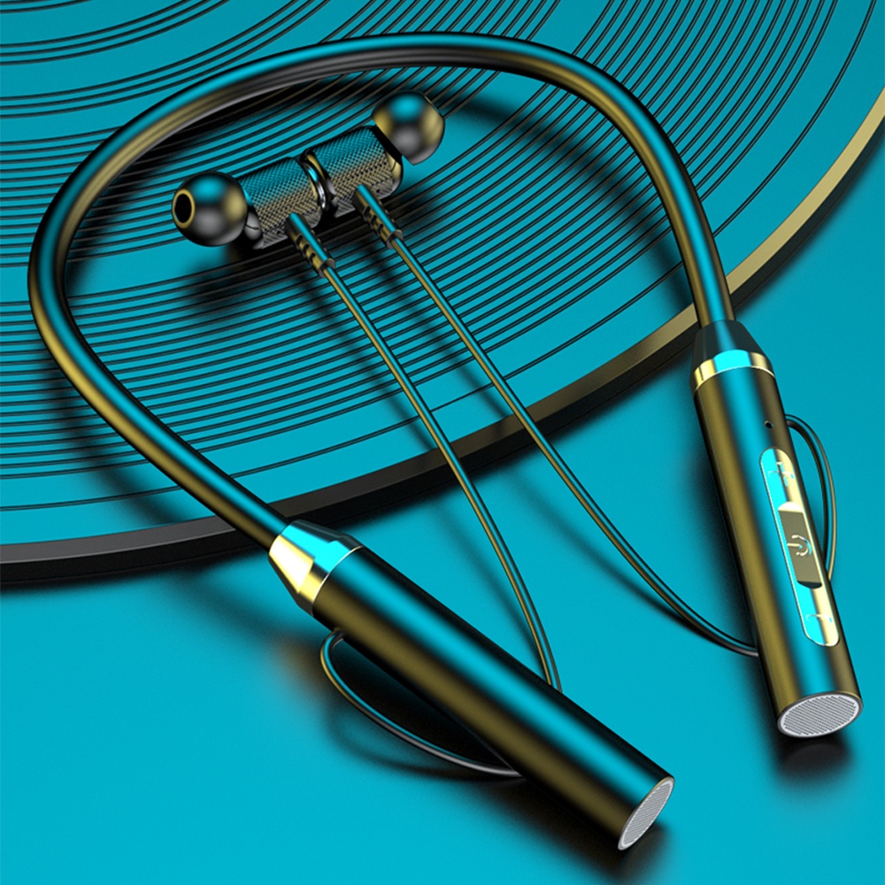 Tai nghe nhét tai VIRWIR bluetooth không dây có nam châm đeo cổ phong cách thể thao sành điệu