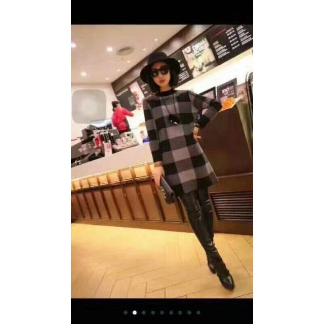 (FREE SHIP ĐƠN >=200K) Váy len kẻ siêu xinh | BigBuy360 - bigbuy360.vn