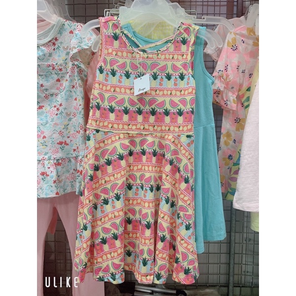 Váy áo xuất dư bé gái