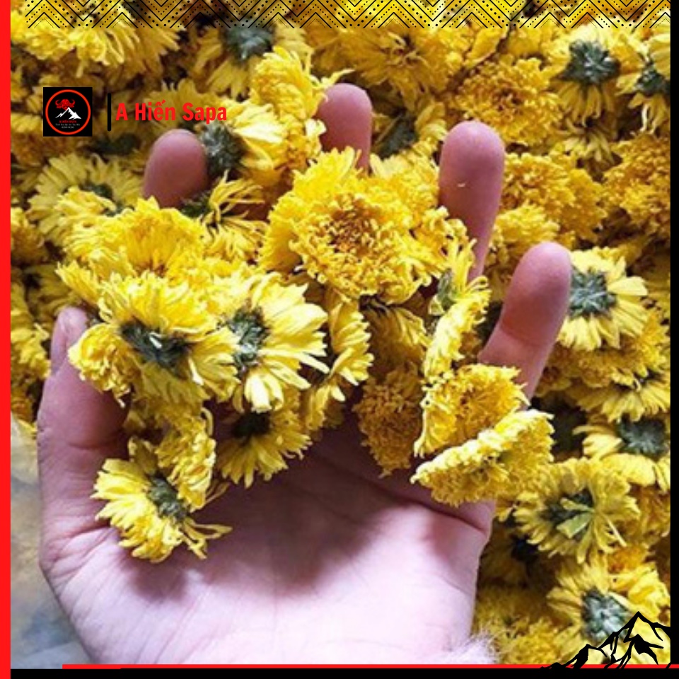 Trà hoa cúc vàng gói 500gr, sạch tự nhiên, rất tốt cho sức khoẻ.