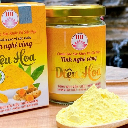 Tinh bột nghệ vàng nguyên chất 100%