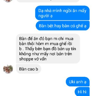 Bàn trà vuông (ship hỏa tốc)