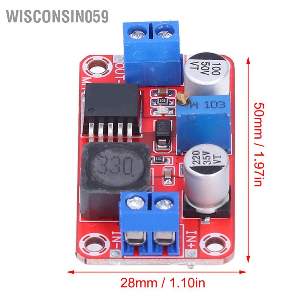 [Hàng Sẵn] Mô-đun nguồn bước lên DC-DC 5A hiện tại Bộ chuyển đổi Volt tăng cường tăng cường cao có thể điều chỉnh cao XL6019 【Wisconsin059】