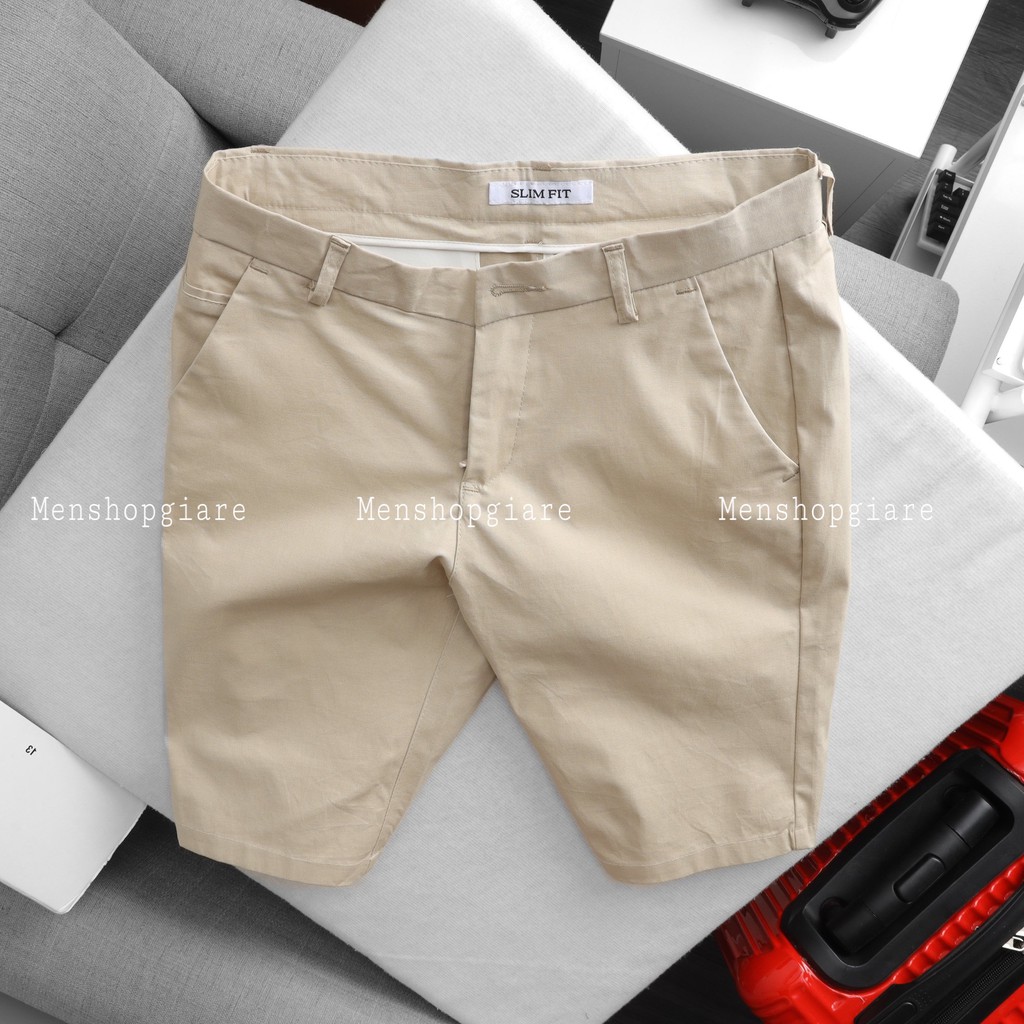 Quần short nam chất liệu linen siêu mát, hàng chuẩn sịn cao câp
