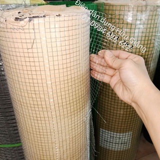 Lưới sàng cát / Lưới thép mạ kẽm ô vuông 5mm giá 1 cuộn