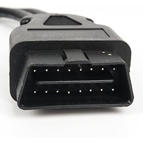 Dây Cáp Chia Cổng OBD II Mở Rộng 16 Pin | Dây Chia Cổng Tròn Thẳng