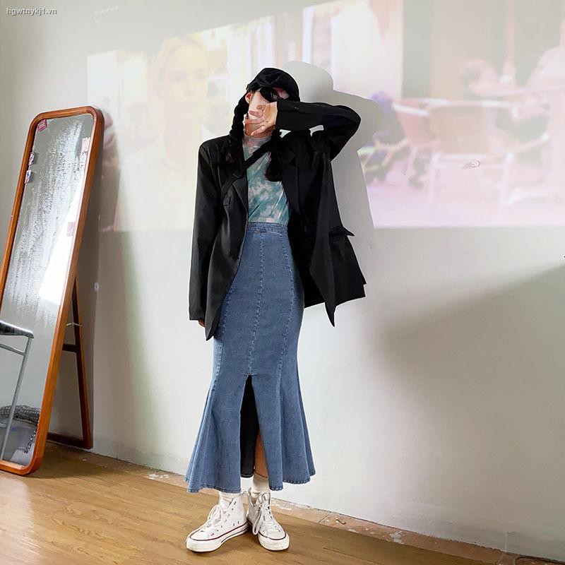 Chân Váy Jean Đuôi Cá Thời Trang Nữ Tính | BigBuy360 - bigbuy360.vn