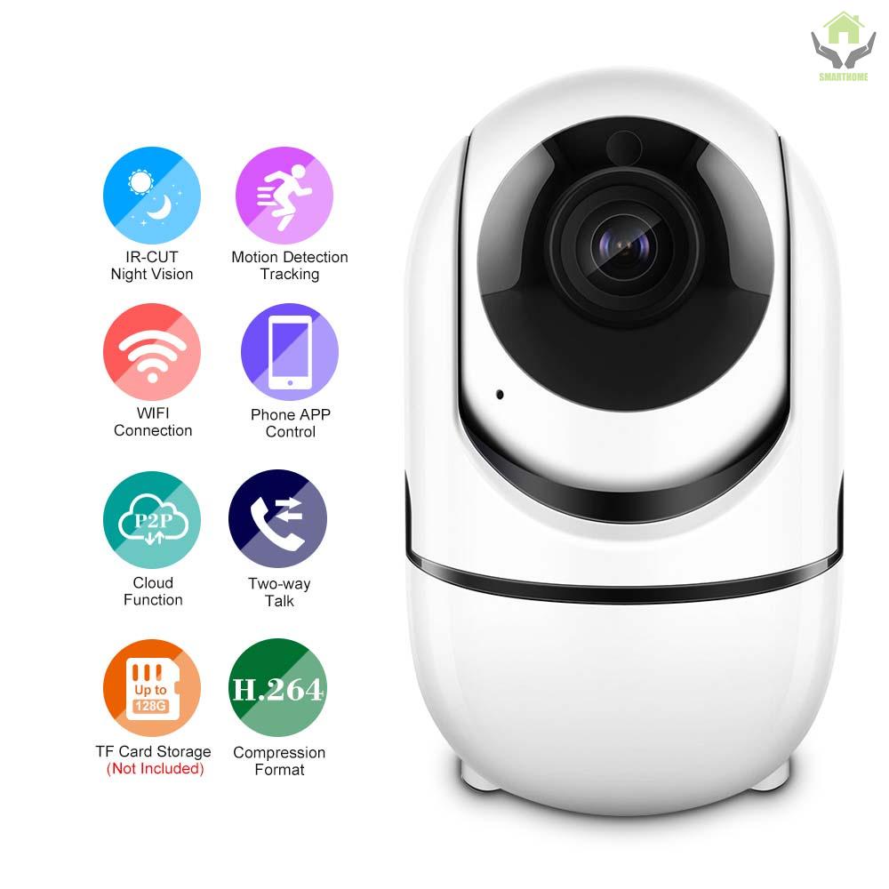 Home Indoor Security Camera 1080P HD Wireless WiFi Surveillance Camera with Night Vision,Motion Detection,Remote Access,Two-way Audio