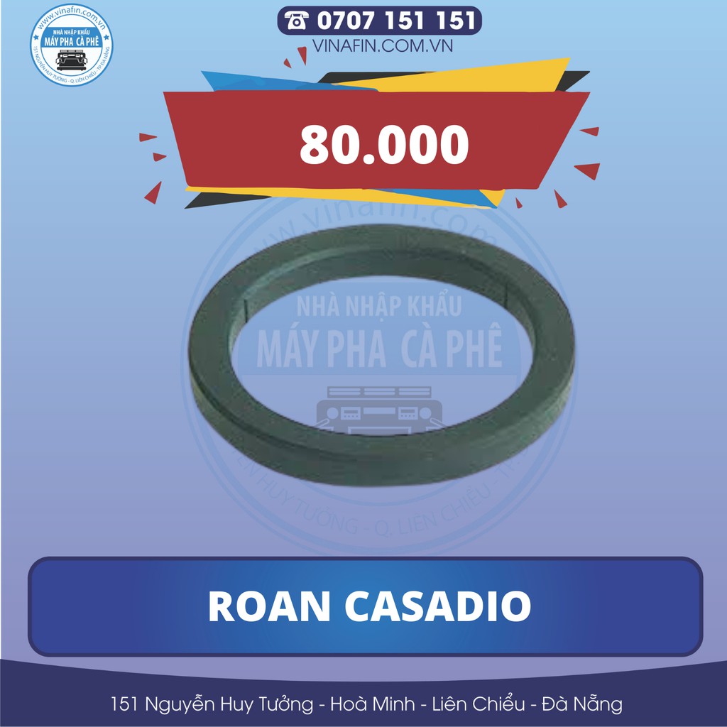 Ron Máy Pha Cà Phê Casadio - Hàng Nhập Khẩu Trực Tiếp Từ Ý 100%