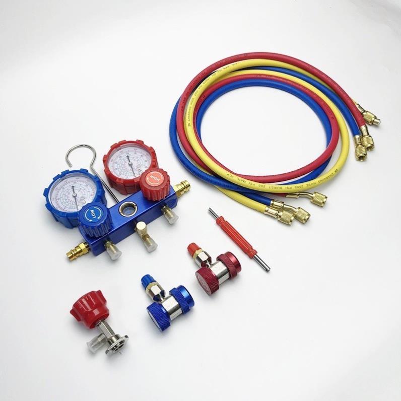 Thiết Bị Nạp Ga Đôi Điều Hoà Ô TÔ R134A. cao cấp