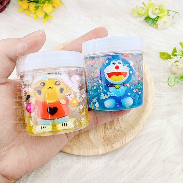 Hủ slime trụ hoạt hình dễ thương giá rẻ   FREESHIP  - Phát Huy Hoàng