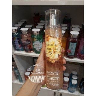 Xịt thơm ánh nhũ warm vanilla sugar - bath and body works -