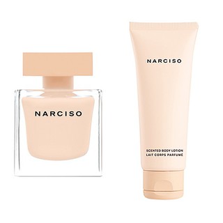 SET NƯỚC HOA + DƯỠNG THỂ NARCISO POUDREE