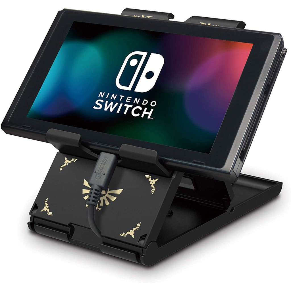 Giá đỡ Nintendo Switch điều chỉnh nhiều góc độ, Đế dựng Nintendo Switch V2, Lite  - hàng chính hãng Hori