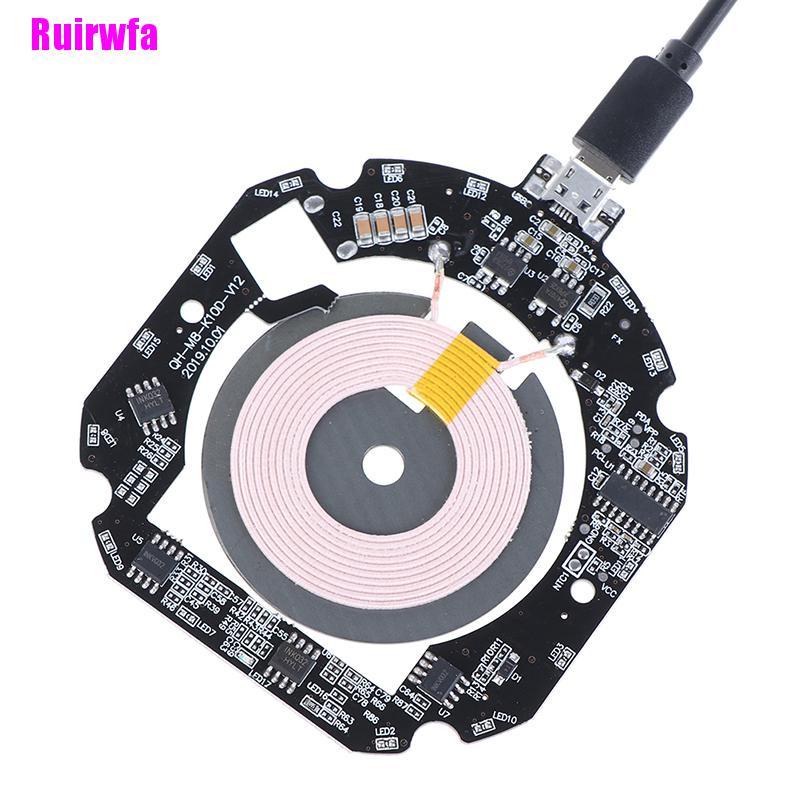 Đế Sạc Nhanh Không Dây QI 10w / 15W