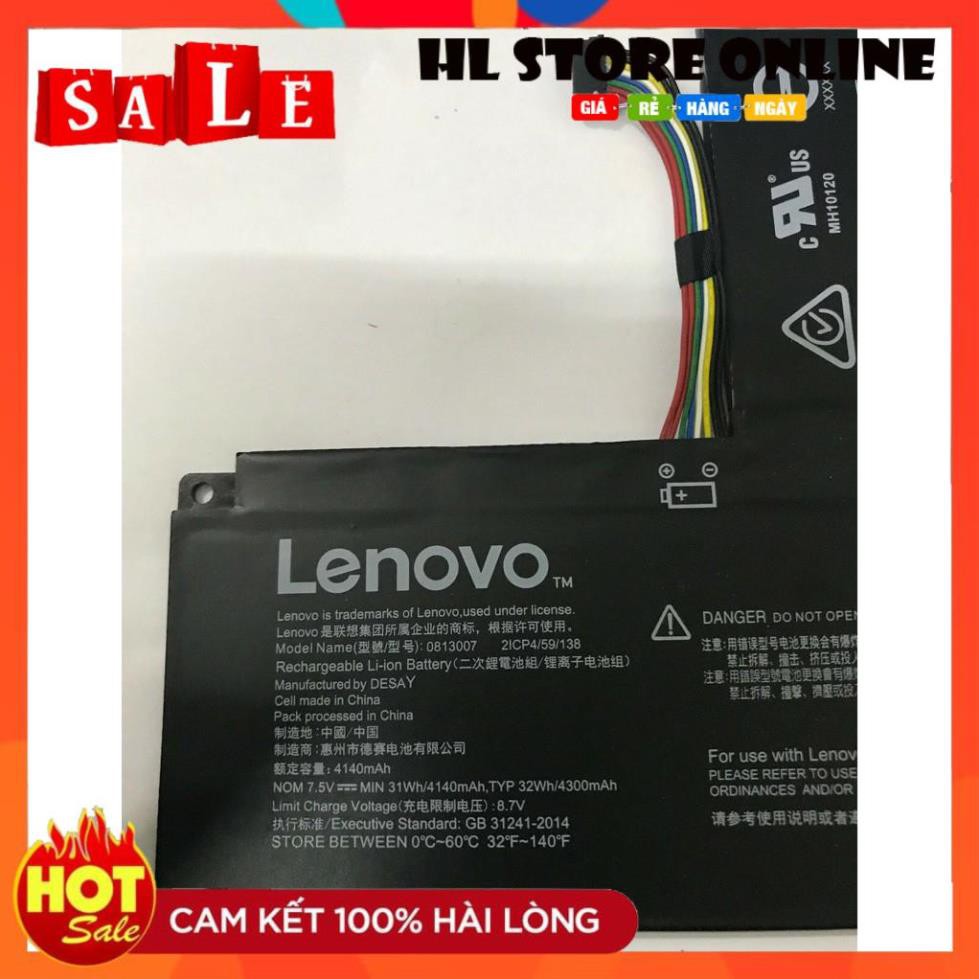 💖 Pin Lenovo ideaPad 120s-11iab 120s-14 0813007 32Wh Zin