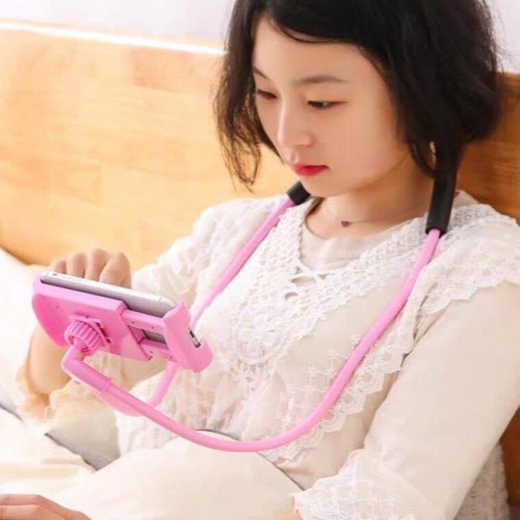Giá đỡ điện thoại đeo cổ điều chỉnh nhiều tư thế ( tuyển khách sỉ)