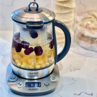Máy pha trà chưng yến HUROM Tea Master TM-P02FSS [Hàng nội địa Hàn Quốc]