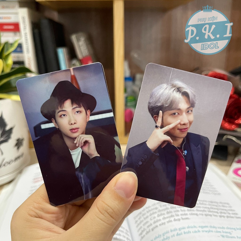 Bộ Card Cứng In Hình Ca Sĩ RM BTS Bo Góc Sang Trọng – Quà Tặng KPOP