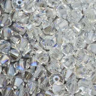 Hạt Pha Lê Nhân Tạo Swarovski  5328 - Size 4mm - Màu 001MOL Moonlight