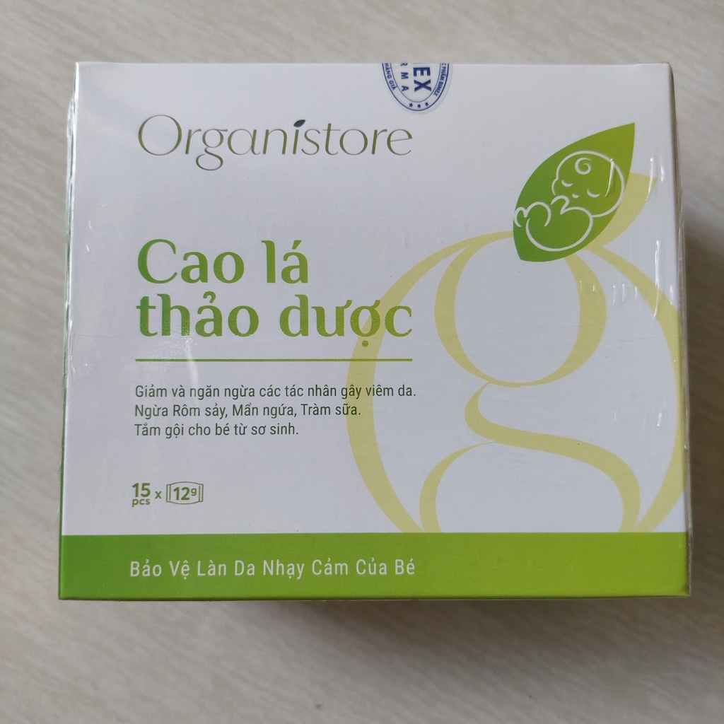 Cao Tắm Mẹ và Bé Organistore (Cao Tắm Thảo Dược)