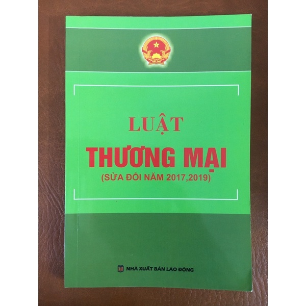 Sách - Luật Thương Mại (NXB Lao động)