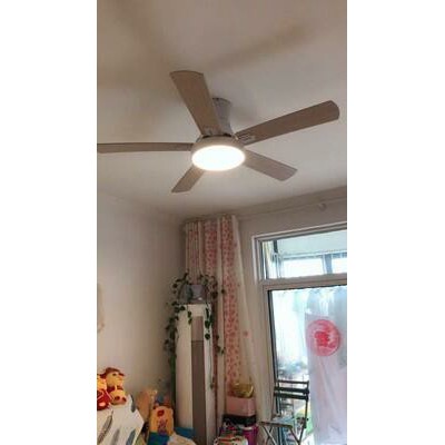 Đèn Quạt trần Bắc Âu, Quạt trần Đèn phong cách hiện đại đơn giản XH-102T