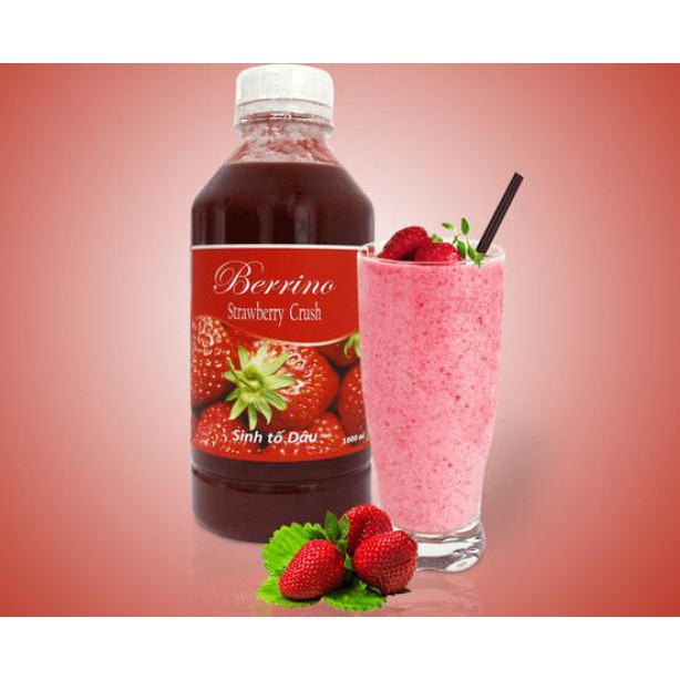 Sinh Tố Berino Đủ Hương chai 1lit