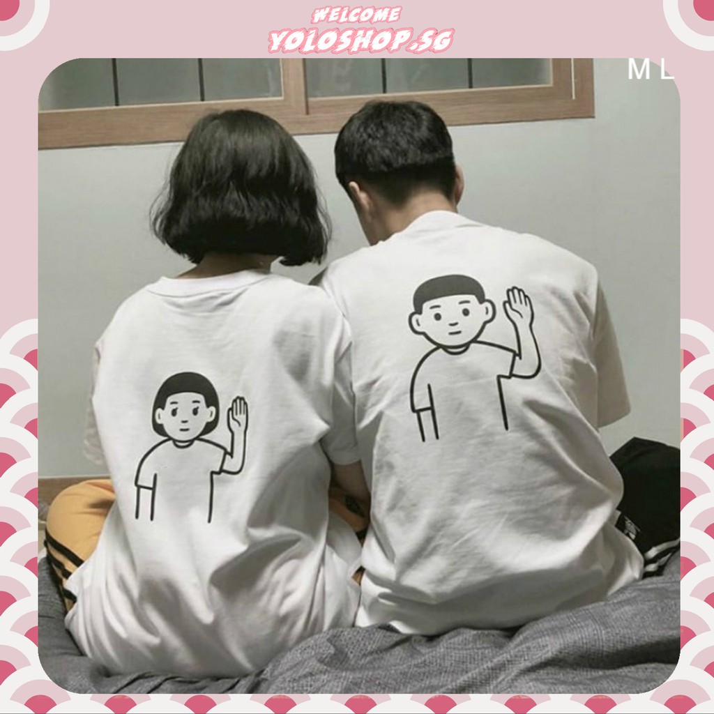 Áo Thun Tay Lỡ Có Túi Form Rộng Couple nam nữ Ulzzang Freesize UNISEX