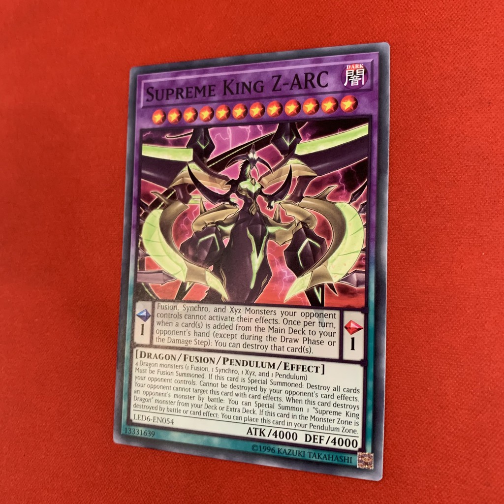 [EN-JP][Thẻ Bài Yugioh Chính Hãng] Supreme King Z-ARC