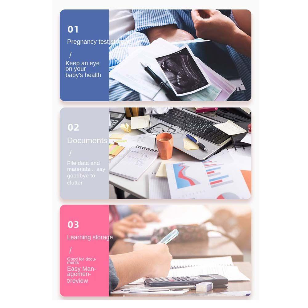 Túi Đựng Tài Liệu Khổ A4 Chống Thấm Nước Tiện Dụng Cho Văn Phòng