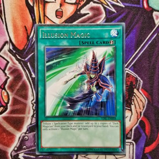 Thẻ bài Yugioh chính hãng | Illusion Magic | TDIL Rare.