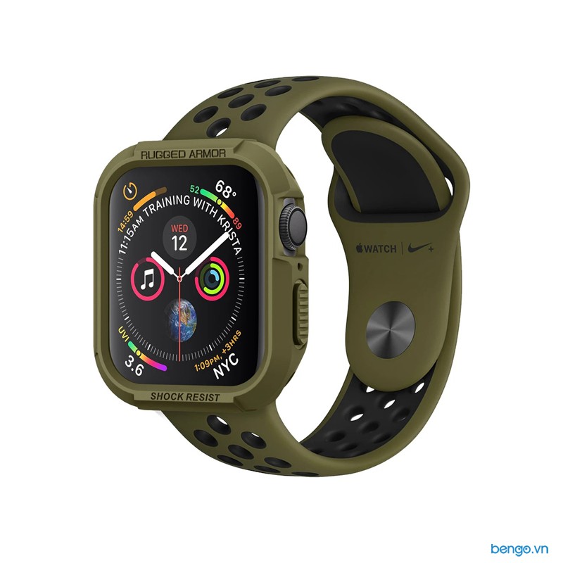 Ốp Apple Watch Series 5/4 44mm SPIGEN Rugged Armor